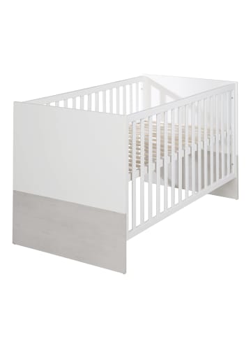 roba Kombi-Kinderbett Julia höhenverstellbar 70 x 140 cm - Weiß