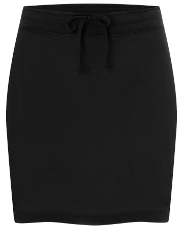 super.natural Merino Rock W EVERYDAY SKIRT in schwarz