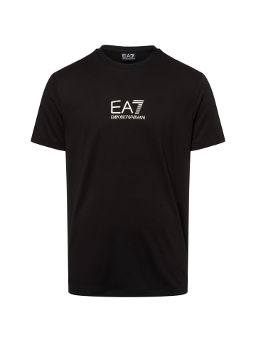 EA7 T-Shirt in schwarz