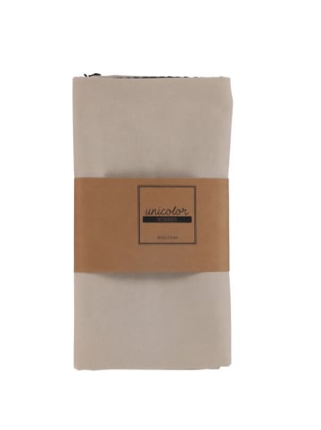 Home&Styling Collection Tischläufer aus Baumwolle in neutraler Farbe in Beige, (B) 40 x (L) 150 cm