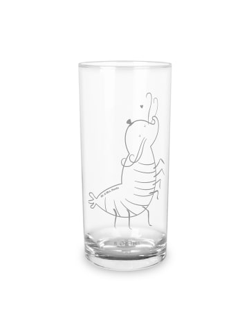 Mr. & Mrs. Panda Wasserglas Garnele Franzose ohne Spruch in Transparent