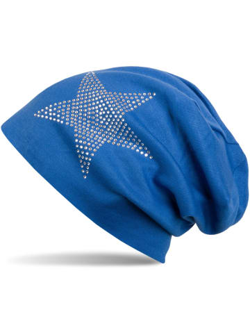 styleBREAKER Beanie Mütze in Royalblau