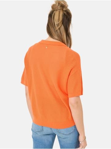 Tamaris Polo Sweater in Nasturtium