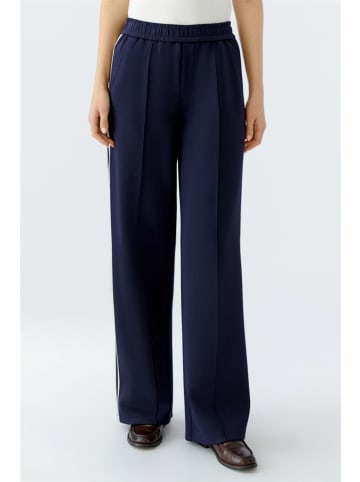 Oui Schlupfhose in dk blue white
