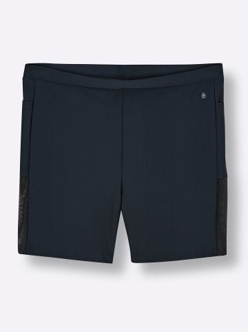 sheego Badeshorts in tiefblau