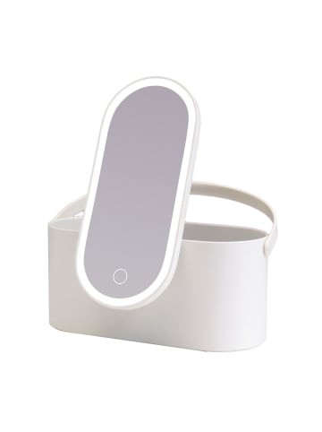 Ailoria MAGNIFIQUE Beautycase mit dimmbarem LED-Spiegel (USB) in rosa
