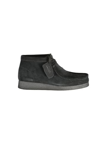Clarks Schwarz Leder Herren Sneaker
