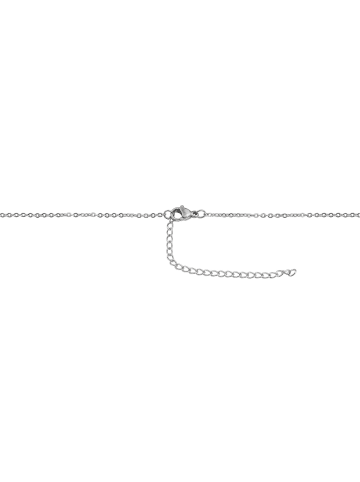 Adeliás Damen Halskette mit Anhänger – Lebensbaum aus Edelstahl in silber