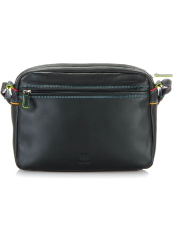 MYWALIT Umhängetasche Leder 23 cm black/pace