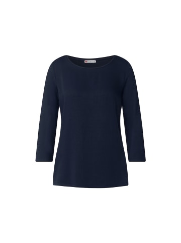 Street One Langarmshirt in deep blue