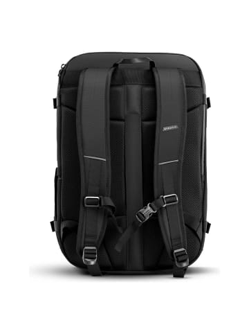 Stratic Move Reiserucksack 50 cm Laptopfach mit Dehnfalte black