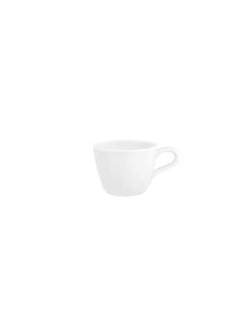 6er Set Espressotassen Nori Home in Weiß 90 ml