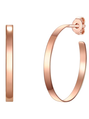 Glanzstücke München Creolen aus Sterling Silber in roségold