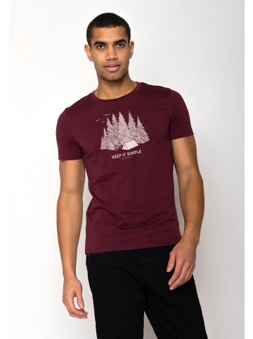 GreenBomb T-Shirt Nature Keep in Samt Regen