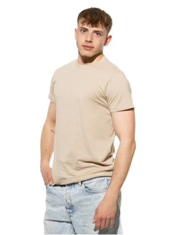 Cotton Prime® T-Shirt Basic O-Neck in Beige
