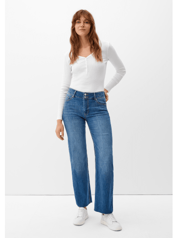 s.Oliver Denim Hose lang in Blau