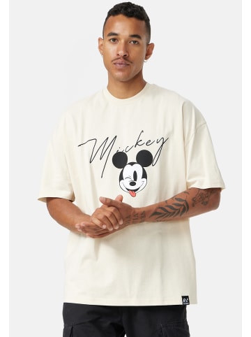 Re:Covered T-Shirt Disney Mickey Signature in Ecru