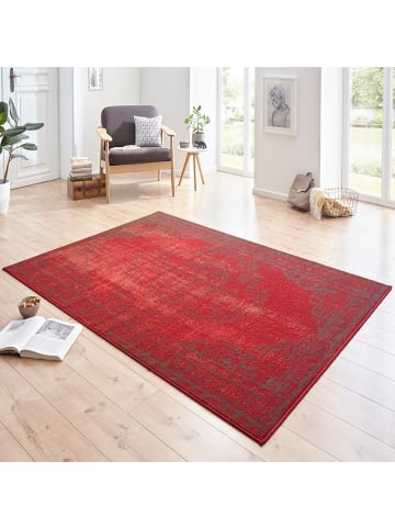 Hanse Home Kurzflor Teppich Cordelia Rot