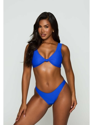Moda Minx Bikinioberteil SIMPLE SWIM KNOT TOP in Azure Blue