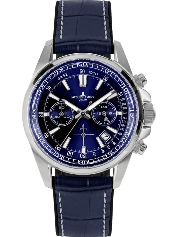 Jacques Lemans Uhr in Blau