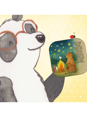 Mr. & Mrs. Panda Tassenuntersetzer Bär & Marienkäfer Lagerfeuer ... in Weiß