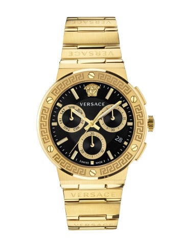 Versace Analoguhr für Herren in gold
