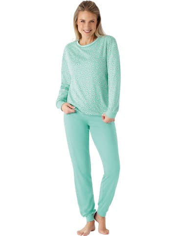 hajo Interlock-Jersey Schlafanzug in mint