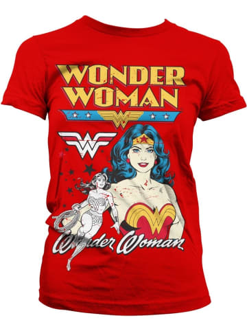 WONDER WOMAN Shirt in Rot