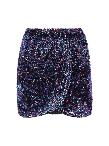 faina Damen Rock in Blau Pink