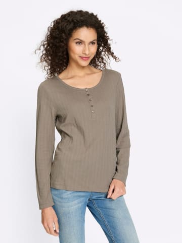 Heine Shirt in taupe