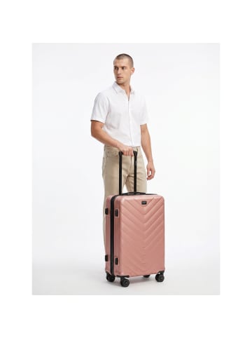 Redolz Essentials 07 MEDIUM 4 Rollen Trolley 67 cm in rose 2