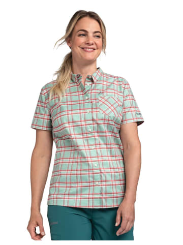 Schöffel Bluse "Blouse Elmoos SH L" in matcha mint