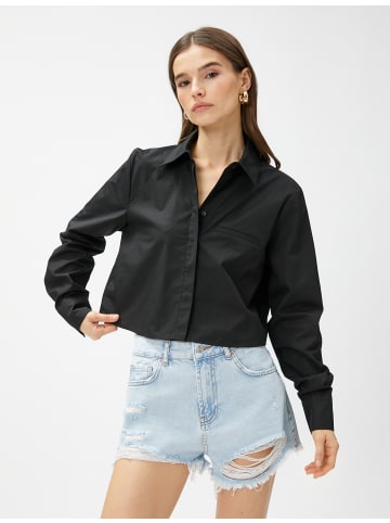 KOTON Shirt in Schwarz