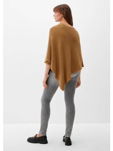 s.Oliver Indoor-Poncho in 8469_sandstein