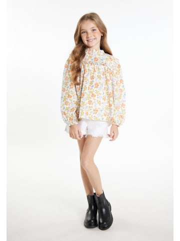 DreiMaster Mädchen (Kids) Bluse in Orange Mehrfarbig