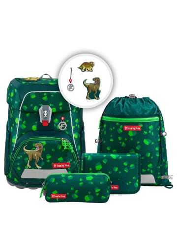 Step by Step Fit - Schulranzen Set 5tlg. (Manta Rio) in Dino Targo