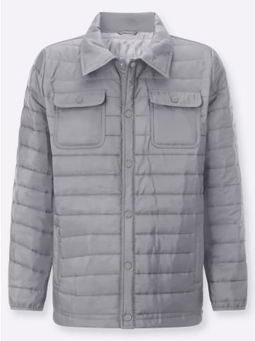 Sieh an! Steppjacke in steingrau