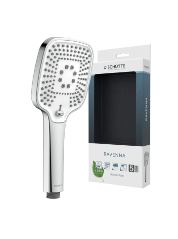 Franz Joseph Schütte RAVENNA Handbrause, Chrom/Weiß matt