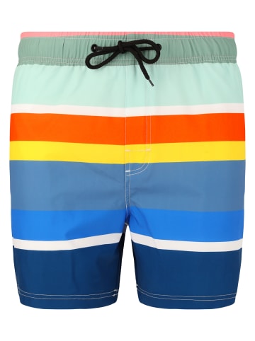 Cruz Badeshorts Toby in Print 3624 Rainbow Stripe