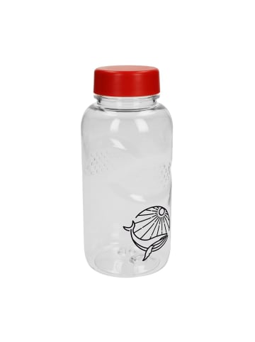 elasto Trinkflasche Carve "Refresh" in transparent-blau/blau - 500 ml