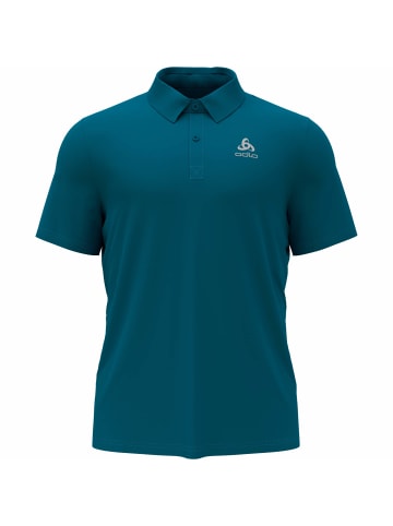 Odlo Poloshirt s/s Cardada in Petrol