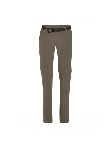 Maier Sports Zip-Hose Inara Slim in Braun