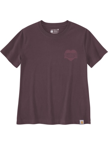 CARHARTT T-Shirt Heritage in dunkellila in dunkellila