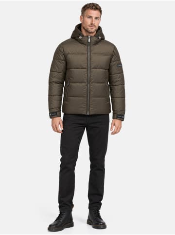 Tazzio Winterjacke "A809" - mit Kapuze - in Braun