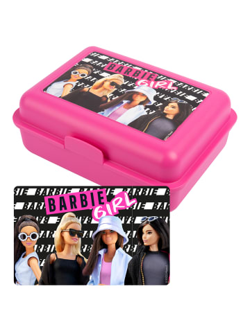 United Labels Barbie Brotdose mit Trennwand - Pink in pink