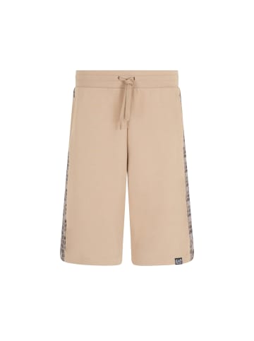 EA7 Shorts 'Logo Series' in beige