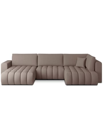MF Design Bonita Recamiere Links in Taupe -  (L) 175 x (B) 350 x (H) 92 cm