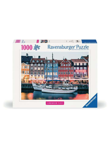 Ravensburger Ravensburger Puzzle 1.000 Teile Kopenhagen, Dänemark in bunt