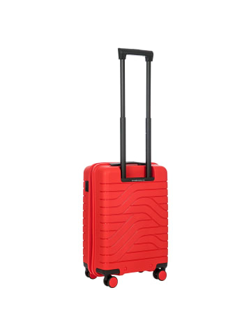 BRIC`s BY Ulisse - 4-Rollen-Kabinentrolley 55 cm erw. in rosso