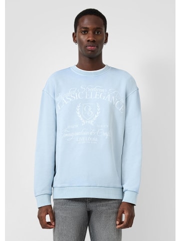 QS Sweatshirt in 50D0_hellblau
